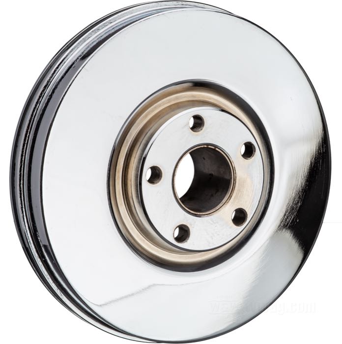 Bremstrommel von Cannonball; für Cannonball MAG-12 Räder; passend für Big Twin und Servi-Car 1967-1971; Stahl, verchromt; Montageposition: vorne; Bruttogewicht: 2.88 kg
