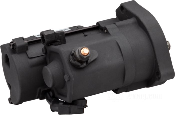 Démarreur de Spyke; adaptable à Touring 1989-1993; noir; 1.4 kW; poids brut: 4.2 kg
