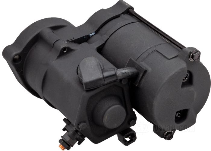 Démarreur de Spyke; adaptable à Touring 1989-1993; noir; 1.4 kW; poids brut: 4.2 kg
