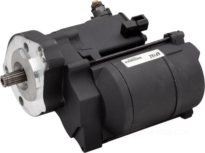 Démarreur de Spyke; adaptable à Touring 1989-1993; noir; 1.4 kW; poids brut: 4.2 kg