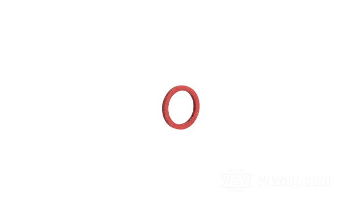 Rondella di tenuta di James Gaskets; per Getto del minimo; atto per Big Twin 1971-1975, Sportster 1972-primi 1976; composito fibra; Ø int. x Ø est.: 7 x 9.3 mm, spessore: 1 mm; rimpiazza OEM HD 27404-71; peso lordo: 1 g