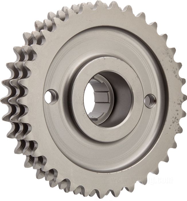 Piñón motor; apropiado para XLCH 1970-1976, XLH 1976-1978 ; acero; tipo de eje: dentado; número de dientes: 34; reemplaza OEM HD 40235-70A; peso bruto: 874.4 g