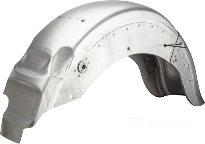 Rear fender »Dresser«; fits FL; steel, bare, without taillight mount, without turn signal mount/holes; gross weight: 4.4 kg