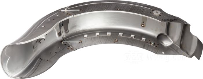 Rear fender »Dresser«; fits FL; steel, bare, with taillight mount, without turn signal mount/holes; gross weight: 4.3 kg