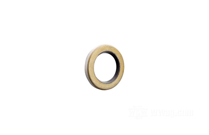 Retén radial; para Eje del motor de arranque / Carter de transmisión; apropiado para Big Twin 5 velocidades 1980-1a serie de 1984; acero / goma; reemplaza OEM HD 12043; peso bruto: 10 g