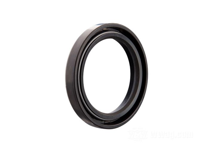 Retén radial de James Gaskets; para Buje de embrague; apropiado para Sportster 1957-1966 (XLCH →1969); goma / acero; reemplaza OEM HD 37740-57; peso bruto: 9 g