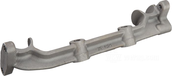Motorhalterung von VG Classic Frames & Parts; für Motor; passend für Knucklehead 1936-1947; Stahlguss, blank, vorne; Niederlande; Bruttogewicht: 1.03 kg