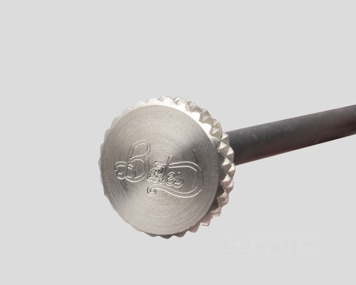 Leerlaufeinstellschraube von Bates; Edelstahl; Länge: 126 mm; für S&S Vergaser / für Bendix Vergaser; Gewinde: #8-32; Gewindelänge: 20 mm; Deutschland; Bruttogewicht: 18 g