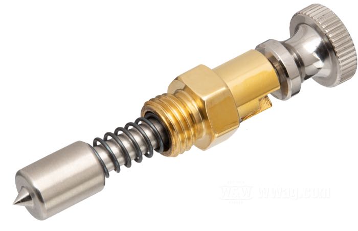 Starter »Classic« de Kustom Tech; pour carbus S&S; acier inox / laiton / aluminium, à 2 niveaux; poids brut: 60 g