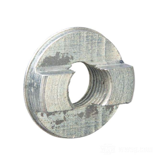 Tuerca; para Brazo oscilante / Pivote; apropiado para KH, XL, XLH, XLCH 1954- early 1974; acero, cincado; alto: 11.2 mm; rosca: 1/2”-20; Ø ext.: 29 mm; reemplaza OEM HD 47512-52; peso bruto: 25.6 g