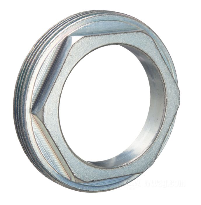 Tuerca freno; para cojinete de brazo; apropiado para KH, XL, XLH, XLCH 1954- early 1974; derecha; acero; reemplaza OEM HD 47515-52; peso bruto: 50 g