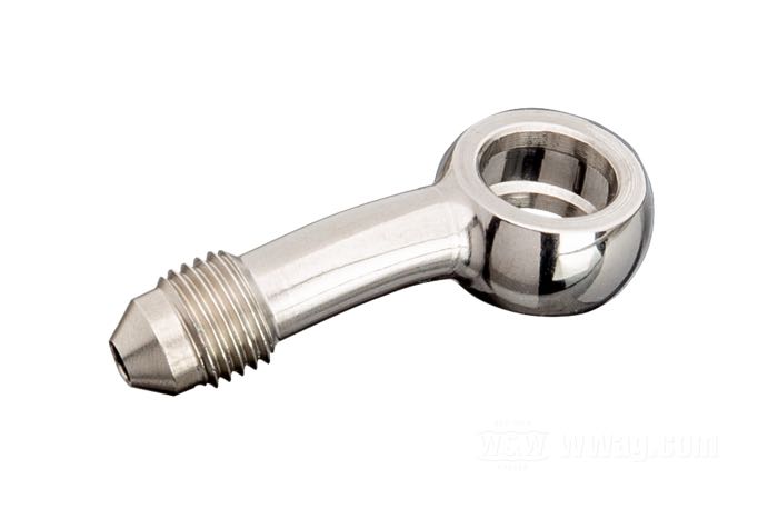 Raccord de Goodridge; acier inox, 20°; Ø 3/8”; filet raccord: JIC 37°-3→banjo; poids brut: 20 g