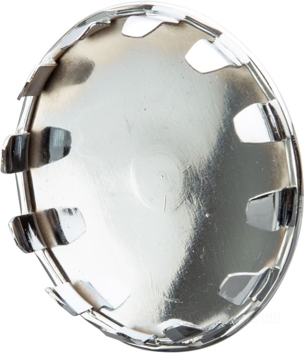 End plug; steel, chrome-plated; outer Ø: 49 mm; inner Ø: 45 mm; replaces OEM HD 68222-06; gross weight: 12.8 g