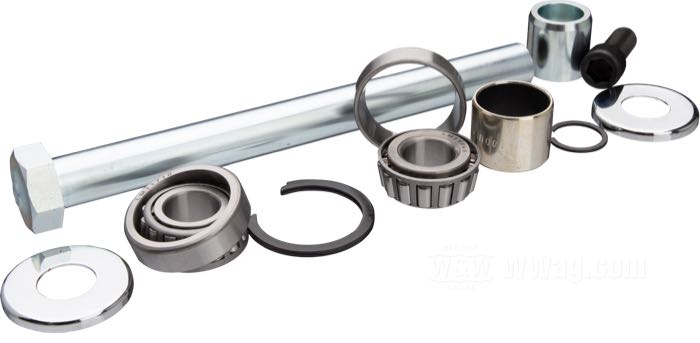 Eje de brazo oscilante; apropiado para Sportster 1982-2003; reemplaza OEM HD 41568-89; EE. UU.; peso bruto: 540 g