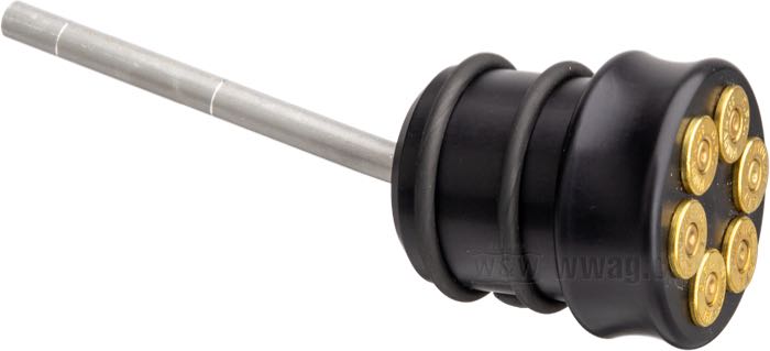Bouchon de remplissage »Bullet« de CPV; pour Bac à huile; pour tubulure de remplissage 1-5/16”; adaptable à Softail Twin Cam ; avec jauge; aluminium, noir; Europe; poids brut: 170 g
