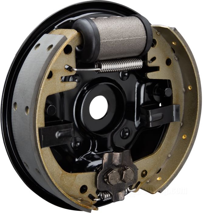 Portafreno; atto per Big Twin 1963-1972; dietro; acciaio, nero, rivestito a polvere; rimpiazza OEM HD 41646-63, 42300-63 e 41744-58; peso lordo: 3.01 kg