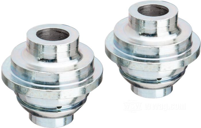 Boccole guida; per Aste di guida; atto per modelli 1931-1945; acciaio, CAD (procedimento ZnNi); rimpiazza OEM HD 45643-31; peso lordo: 30 g