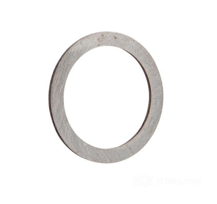 Rondelles de calage d’arbre à cames; adaptable à Big Twins OHV 1936-1999; acier; épaisseur: 1.14 mm; remplace OEM HD 25555-84; USA; poids brut: 3 g