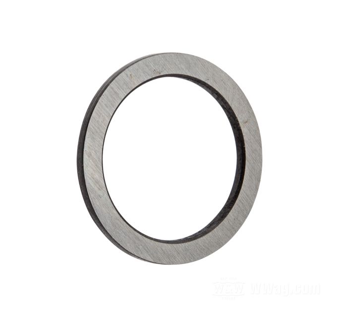 Cam shim by Bender Cycle; fits Big Twins OHV 1936-1999; steel; thickness: 1.65 mm; replaces OEM HD 25553-36; USA; gross weight: 3 g
