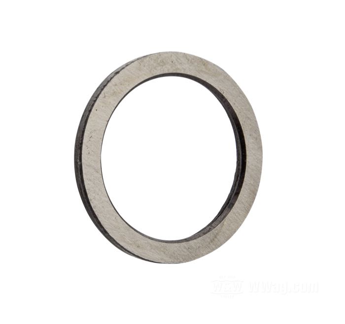 Cam shim by Bender Cycle; fits Big Twins OHV 1936-1999; steel; thickness: 2.29 mm; replaces OEM HD 25558-79; USA; gross weight: 4 g