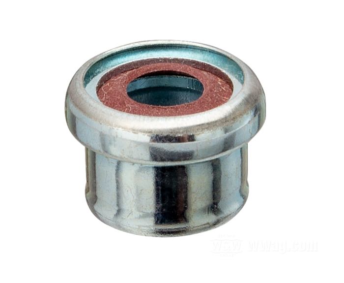 Guarnizione di Kibblewhite Precision Machining; per stelo di valvola; atto per Big Twin 1984-2004, Evo Sportster 1986-2004; acciaio / gomma; rimpiazza OEM HD 18001-83B; U.S.A.; peso lordo: 3 g
