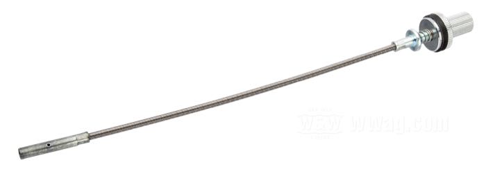 Botón retrocedor para cuentakilómetros; apropiado para todos los modelos FX de 4 velocidades 1973-1984; acero; reemplaza OEM HD 67210-73; peso bruto: 50 g