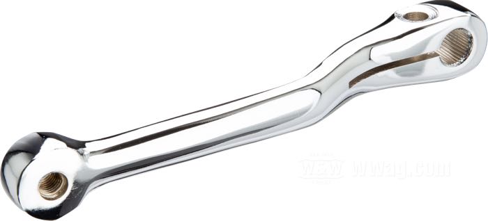 Foot shift lever; fits Sportster 1971-1974; steel, chrome-plated; splined; replaces OEM HD 34606-71; gross weight: 220 g