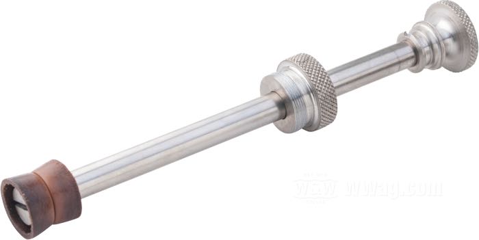 Tuffante di The Cyclery; per Pompa olio manuale; atto per modelli IOE 1915-1924; acciaio, nichelato; lunghezza: 170 mm; filettatura: 13/16“-32; rimpiazza OEM HD 3555-15; U.S.A.; peso lordo: 152 g