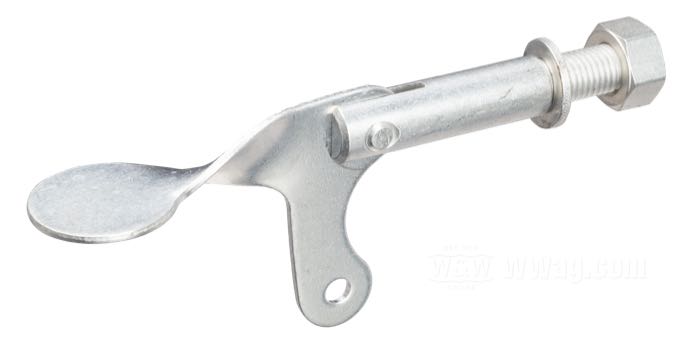 Leva estárter; apropiado para Knucklehead 1936-1937; acero, CAD (método ZnNi); para carburadores Linkert serie M; reemplaza OEM HD 1233-36; EE. UU.; peso bruto: 51.2 g