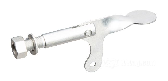 Leva estárter; apropiado para Knucklehead 1936-1937; acero, CAD (método ZnNi); para carburadores Linkert serie M; reemplaza OEM HD 1233-36; EE. UU.; peso bruto: 51.2 g