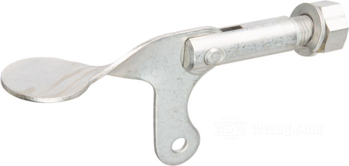 Leva estárter; apropiado para Big Twin 1938-1965; acero, CAD (método ZnNi); para carburadores Linkert serie M; reemplaza OEM HD 1233-38; EE. UU.; peso bruto: 48.6 g