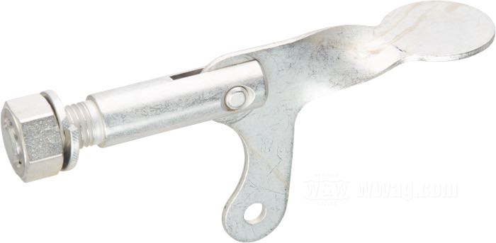 Leva estárter; apropiado para Big Twin 1938-1965; acero, CAD (método ZnNi); para carburadores Linkert serie M; reemplaza OEM HD 1233-38; EE. UU.; peso bruto: 48.6 g