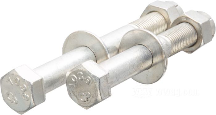 Kit boulonnerie de Colony; pour support moteur inférieur; adaptable à Big Twin OHV 1966-1969; acier, CAD (procédé ZnNi), tête des boulons avec marque CP1038; remplace OEM HD 24791-36, 4435W, 6395B, 7775 et 528; USA; poids brut: 244.4 g