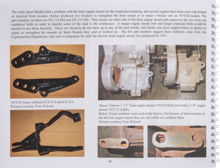 Libro »The Harley-Davidson Sport Model 1919-1923«; papel; ancho x alto: 21 x 27.5 cm; de Steve Slocombe; encuadernación en espiral; color; 75 páginas; inglés; ISBN: 9781739135829; peso bruto: 270 g