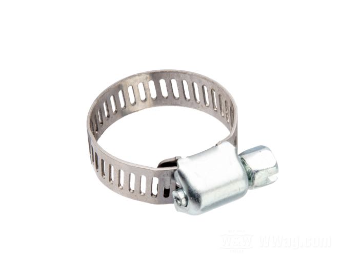 Hose clamp »Standard«; steel, zinc plated; Adjustment Ø: 12–23 mm; gross weight: 6 g