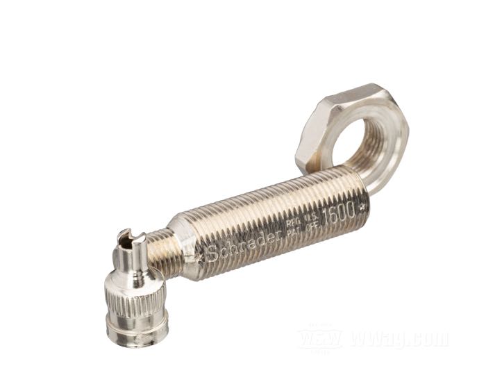 Ventilkappe »Schrader Style« von Strange Bird; Stahl, vernickelt; Nettogewicht: 24 g; ersetzt OEM HD 11567-25 und 96876-25; USA; Bruttogewicht: 27 g