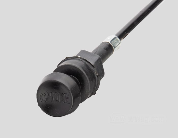 Cavo starter; atto per Sportster 1988-2006, Big Twin 1993-2006; acciaio / plastica; per carburatori CV; rimpiazza OEM HD 29229-88D; peso lordo: 50 g
