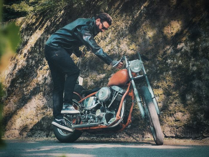 Leather jacket »Dakota« by Vanson Leathers; cowhide, black; size men: US 38 → EU 48; USA; gross weight: 2.6 kg