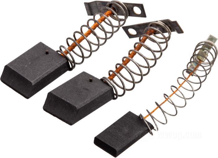 Brush set; for 52 type 3-brush generators; fits Big Twin late 1952-1957, K-model 1952-1957; replaces OEM HD 30425-51; gross weight: 20 g