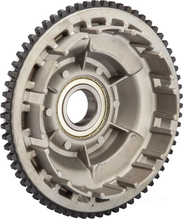 Cloche d'embrayage; adaptable à Big Twin 1985-1990; acier; remplace OEM HD 37707-84A; poids brut: 2.75 kg
