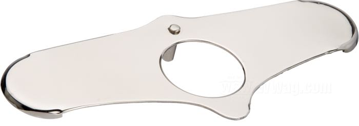 Coperchio; per piastre Offset; atto per Big Twin 1946-1948; acciaio inox, lucidato; rimpiazza OEM HD 2759-46 e 46551-46; peso lordo: 50 g