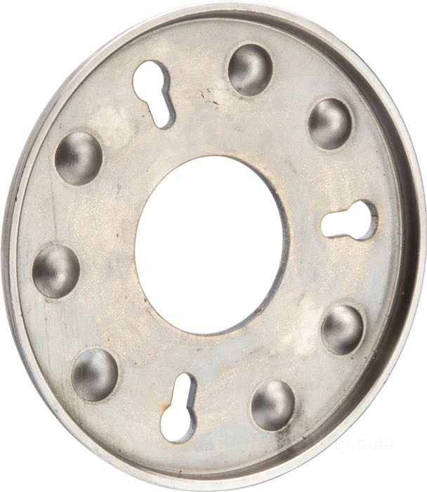Piastrina di fissaggio; per Molle; atto per 750 cc 1941→; acciaio; rimpiazza OEM HD 38011-41; peso lordo: 160 g