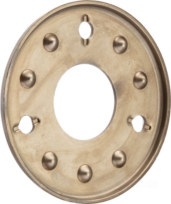 Piastrina di fissaggio; per Molle; atto per Big Twin 1941-primi 1984; acciaio, 3 fori; rimpiazza OEM HD 38010-41; peso lordo: 140 g