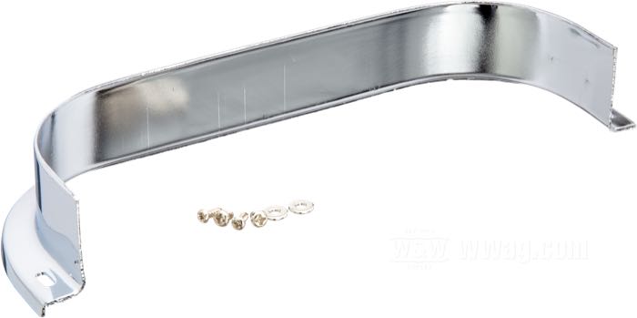 Trim; for Oil tank; fits 4-speed Big Twin 1965-1986 (except FXST); steel, chrome-plated; replaces OEM HD 62534-65T; gross weight: 130 g