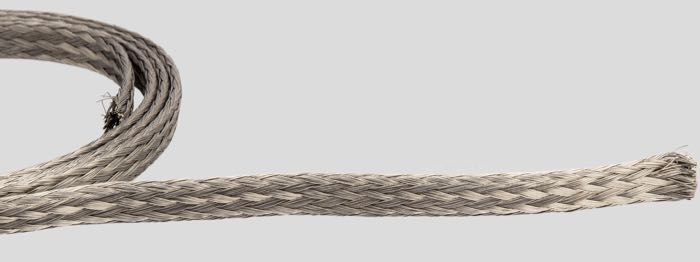 Gaine protectrice; acier inox; longueur: 120 cm; Ajustement Ø: 10-16 mm; poids brut: 70 g