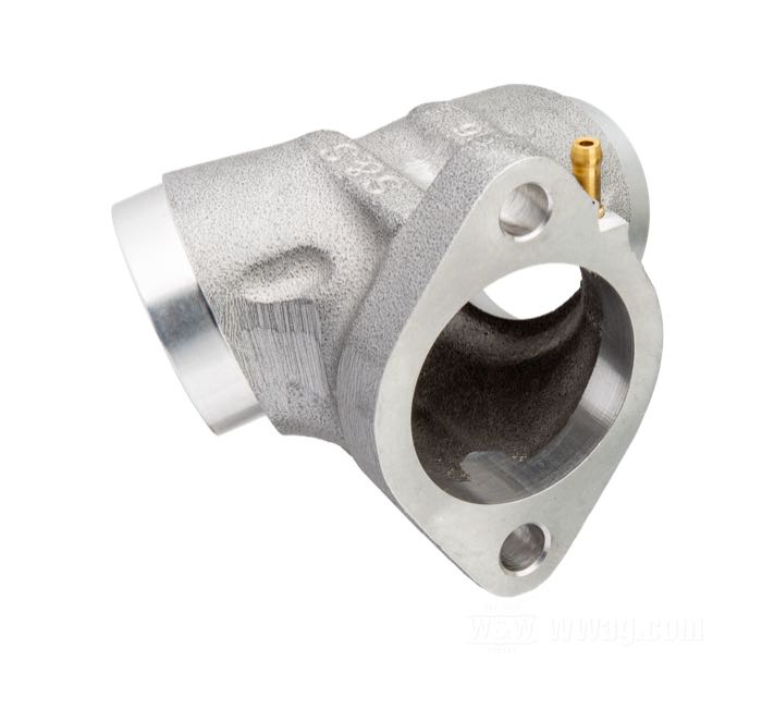 Collettore d'aspirazione di S&S; atto per Sportster 1986-2003; per carburatori S&S Super B/E; peso lordo: 230 g