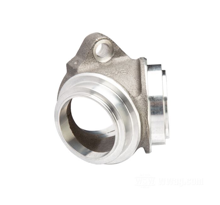 Manifold by S&S; for Super B and E / 96” Sidewinder Kit; fits Shovelhead; O-Ring Type; cast aluminum, tumble polished; for S&S carburetors; gross weight: 210 g