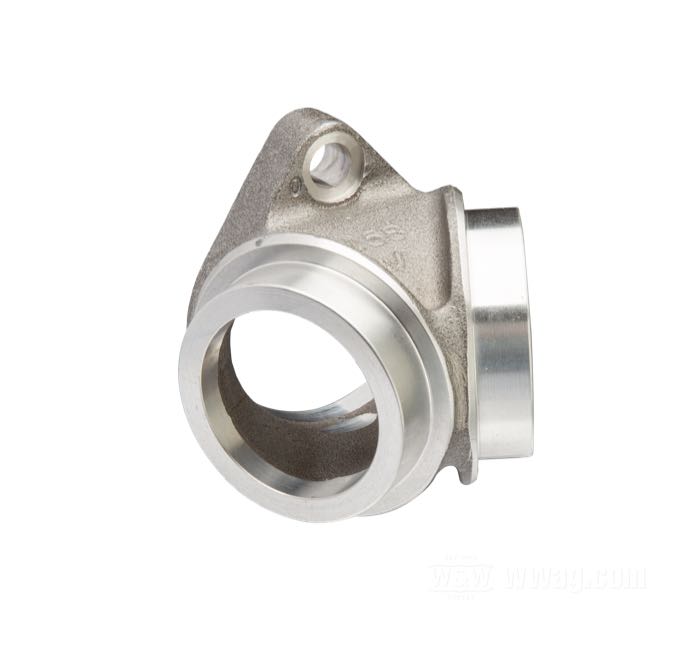 Pipe d'admission de S&S; adaptable à Shovel 1979-1983, Sportster 1979-1985 (collet Rubberband); pour carburateurs S&S Super B/E; poids brut: 200 g
