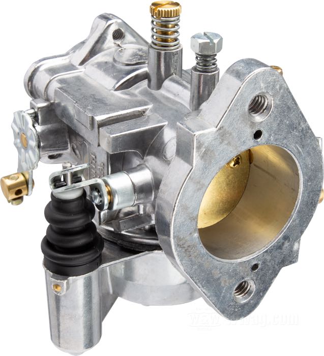 Carburateur à papillon de Zenith; avec gicleur à grande vitesse réglable; alu coulé / acier, finition brute de fonderie; Ø 38 mm; USA; poids brut: 690 g