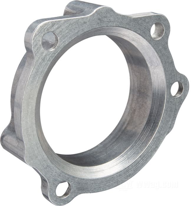 Adattatore di Bates; per carburetori Keihin CV 1988→; per filtri aria con schema dei bulloni Tillotson, Bendix o Keihin (ecc. CV); alluminio, burattato; lunghezza: 25 mm; per carburatori CV; filettatura: 1/4”-20; Germania; peso lordo: 130 g